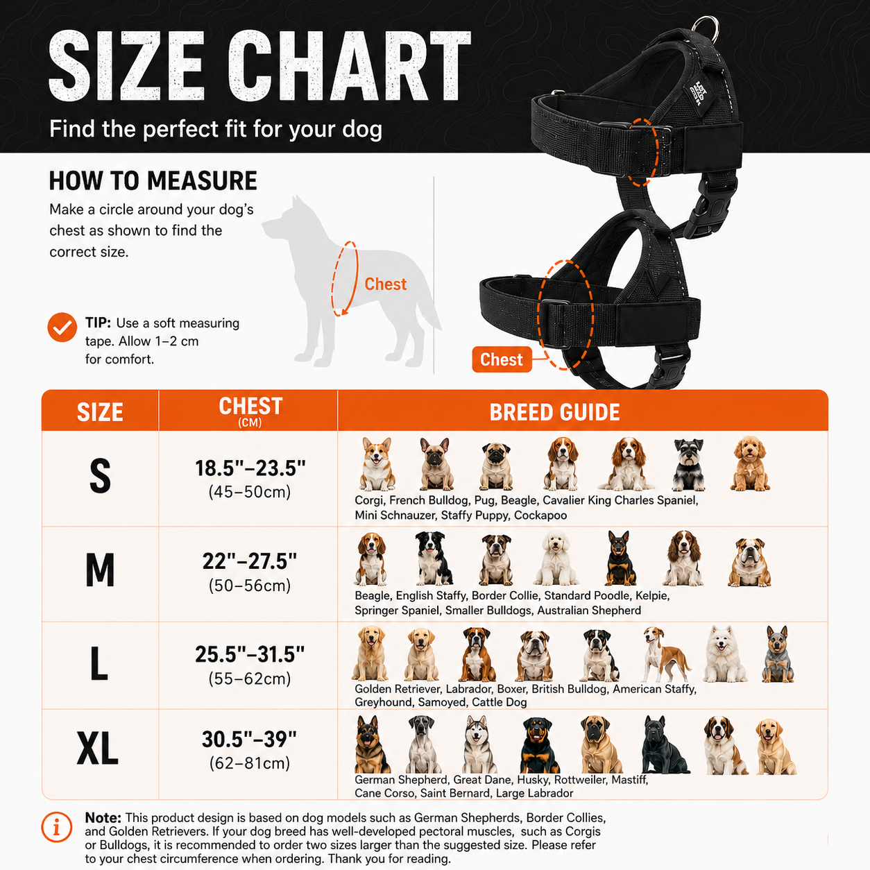 Dog Friendly NoPull Harness