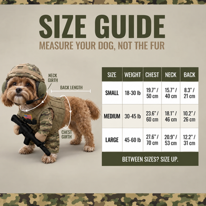 TwinklePaw™ Ops Soldier Outfit
