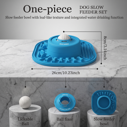 TwinklePaw™ Slow Feeder Enrichment Bowl