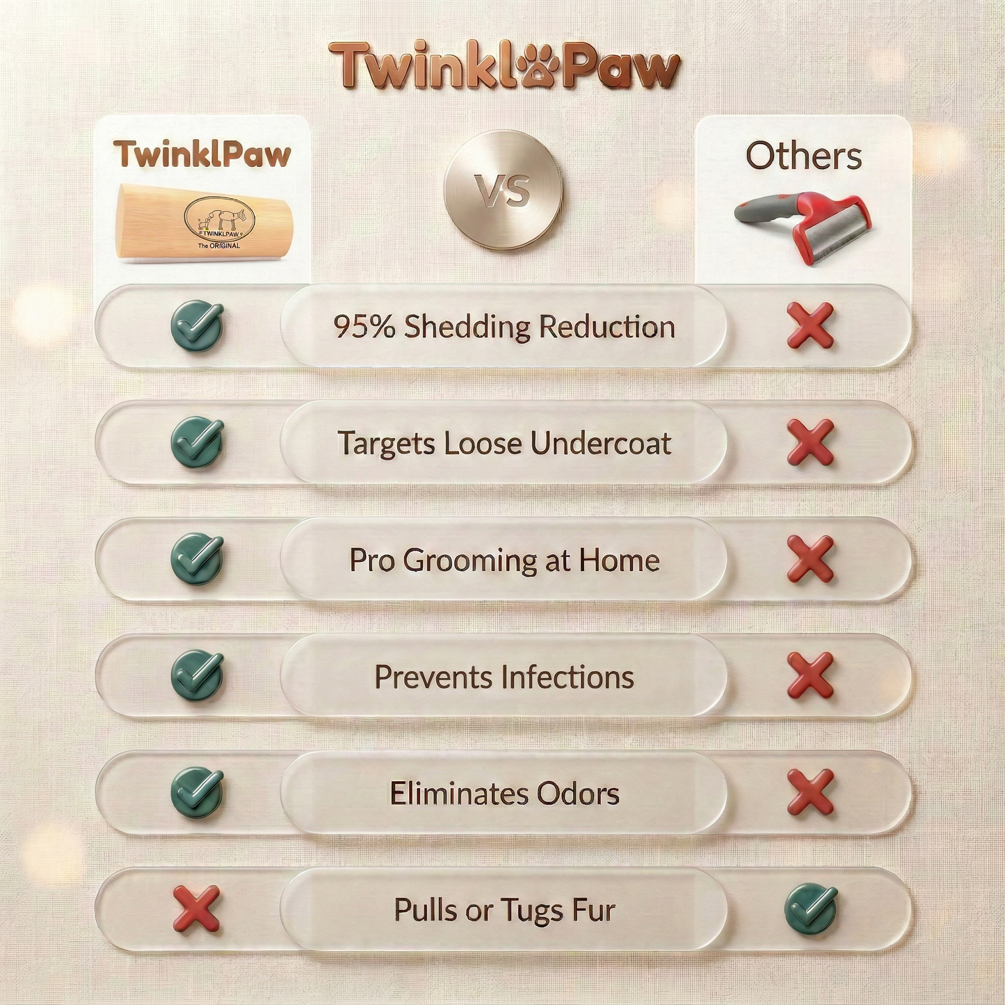 TwinklePaw™ ShedStopper