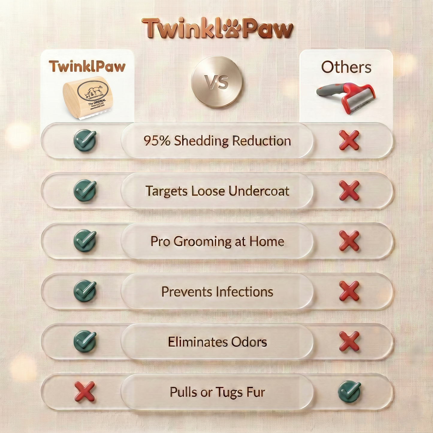 TwinklePaw™ ShedStopper