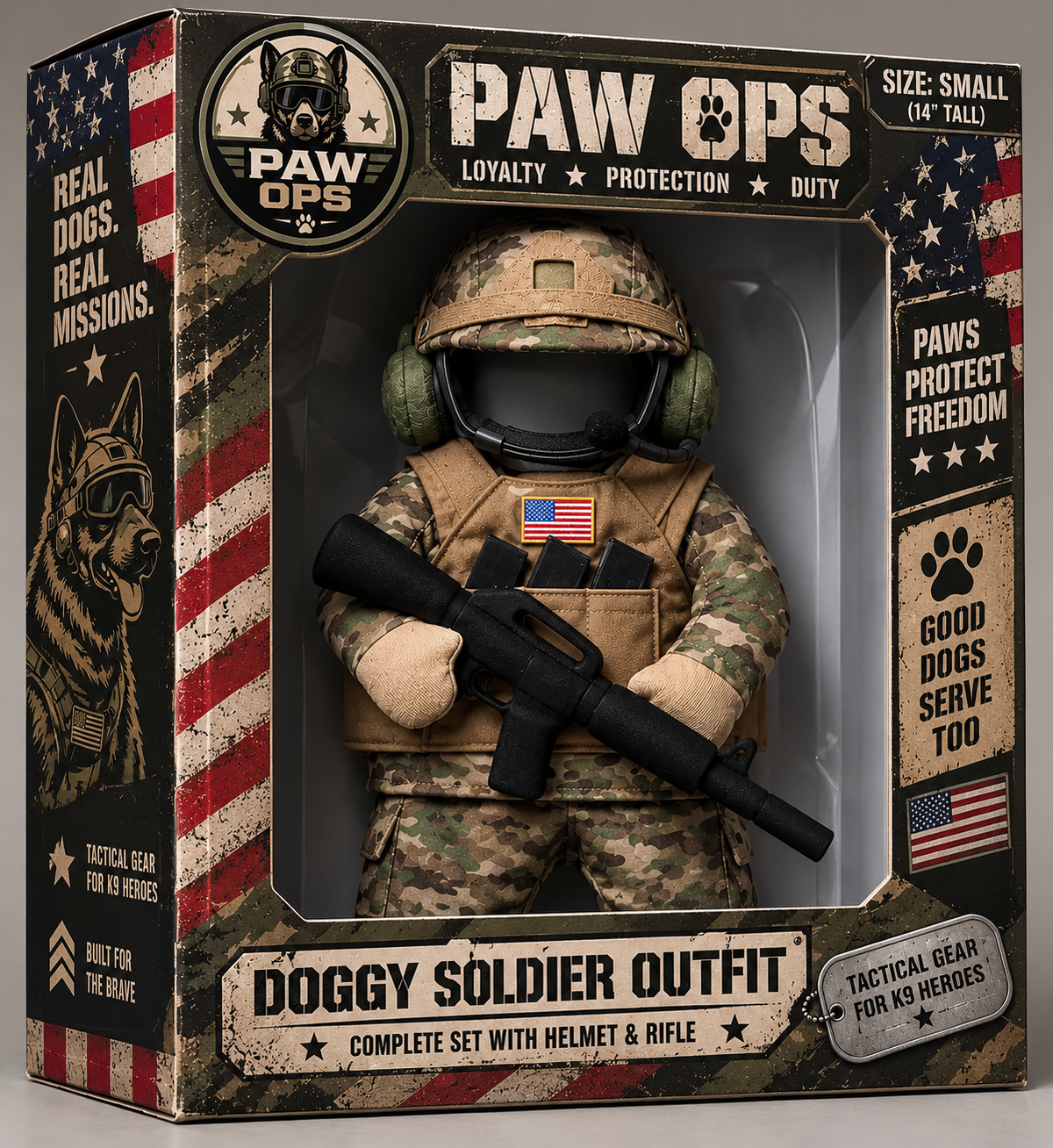 TwinklePaw™ Ops Soldier Outfit